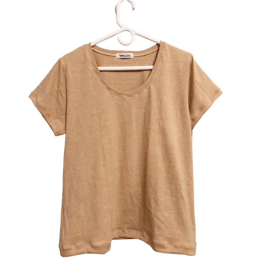 [LOW CLASSIC] ★ORGANIC SILKET SCOOP NECK T-SHIRT (2色) Classic Scoop Long Sleeve: Vintage Black Rib | JOAH BROWN®