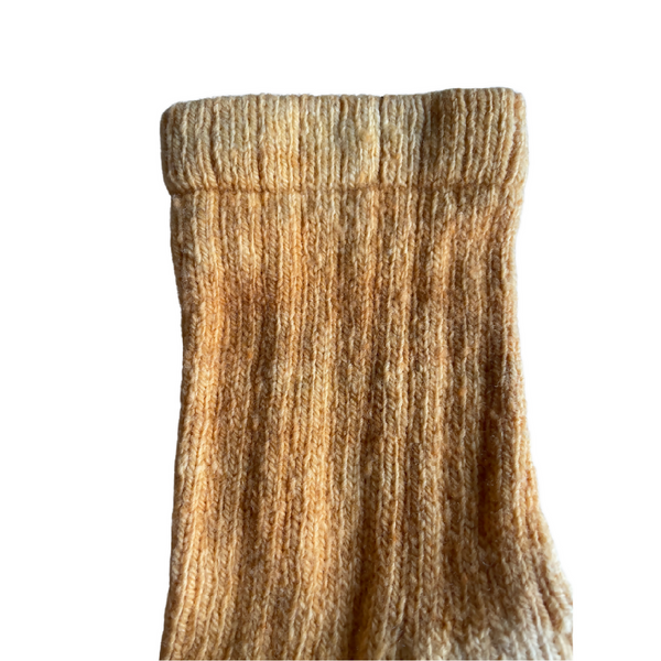Knit Socks - Medium - Naturally Dyed - Tango Cosmos